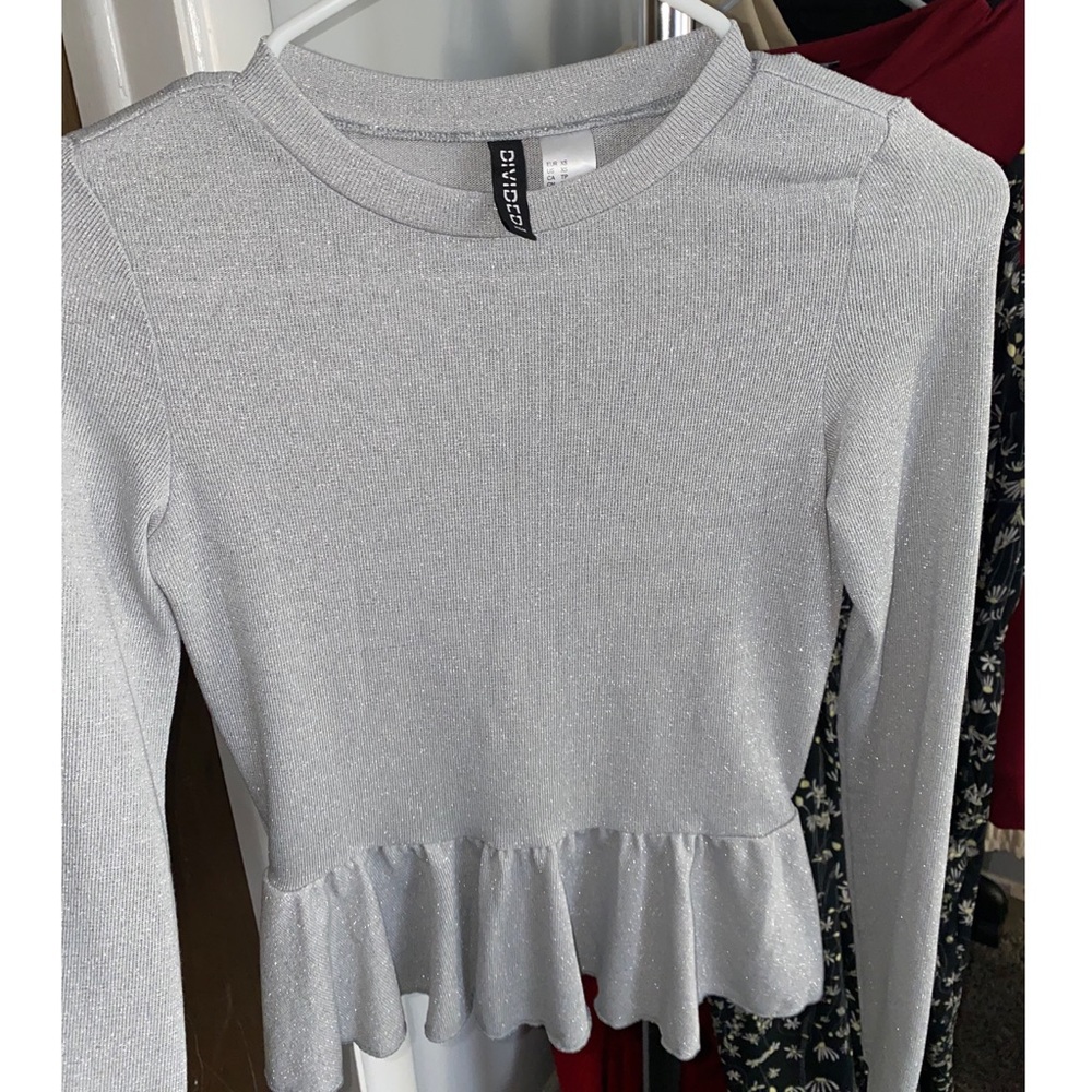 H&M Sparkly blouse